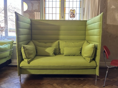 Vitra alcove highback grün - alcove,